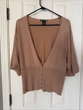 Sweaterworks silk blend cardigan size large